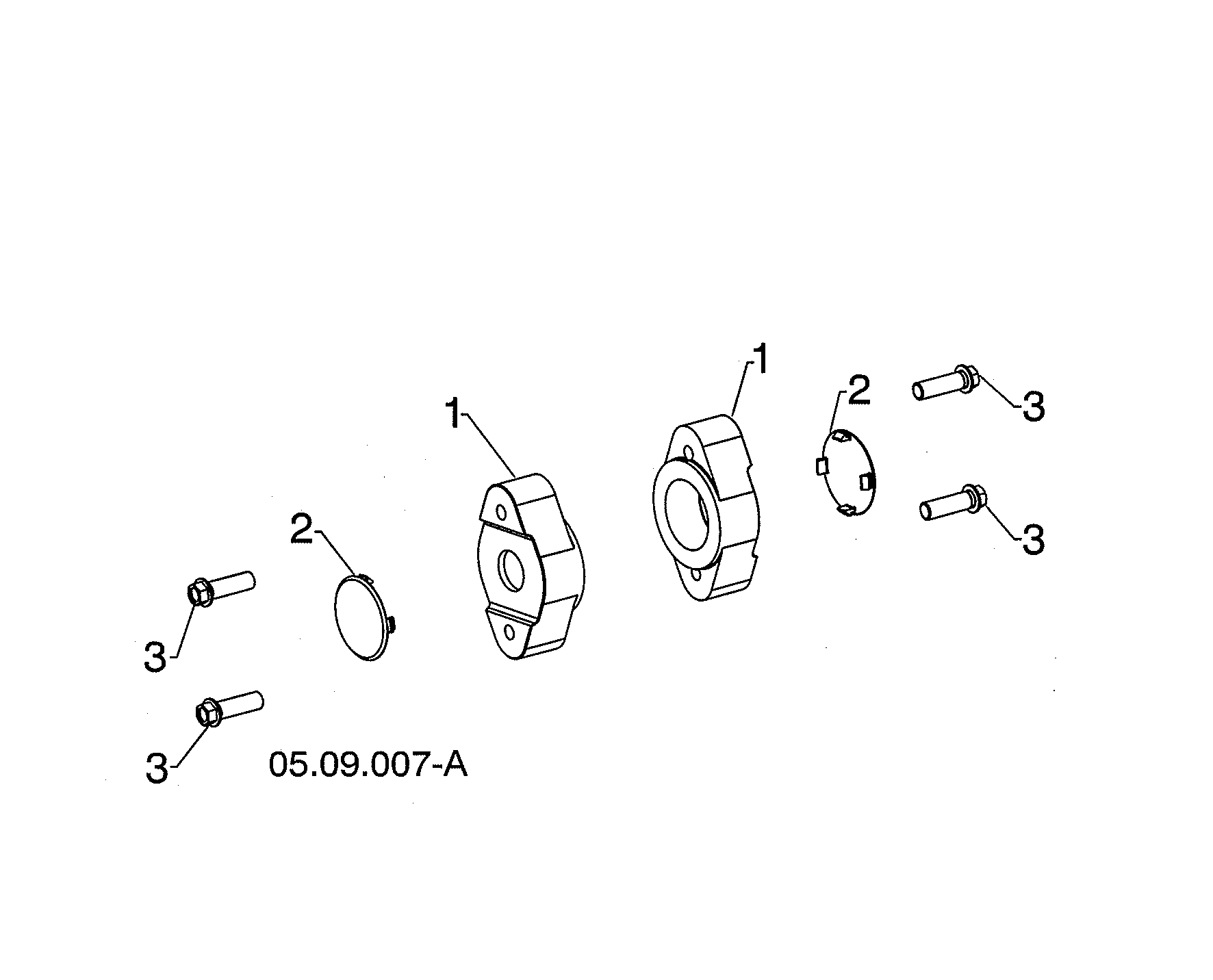 Husqvarna 96193012204 auger bearing diagram