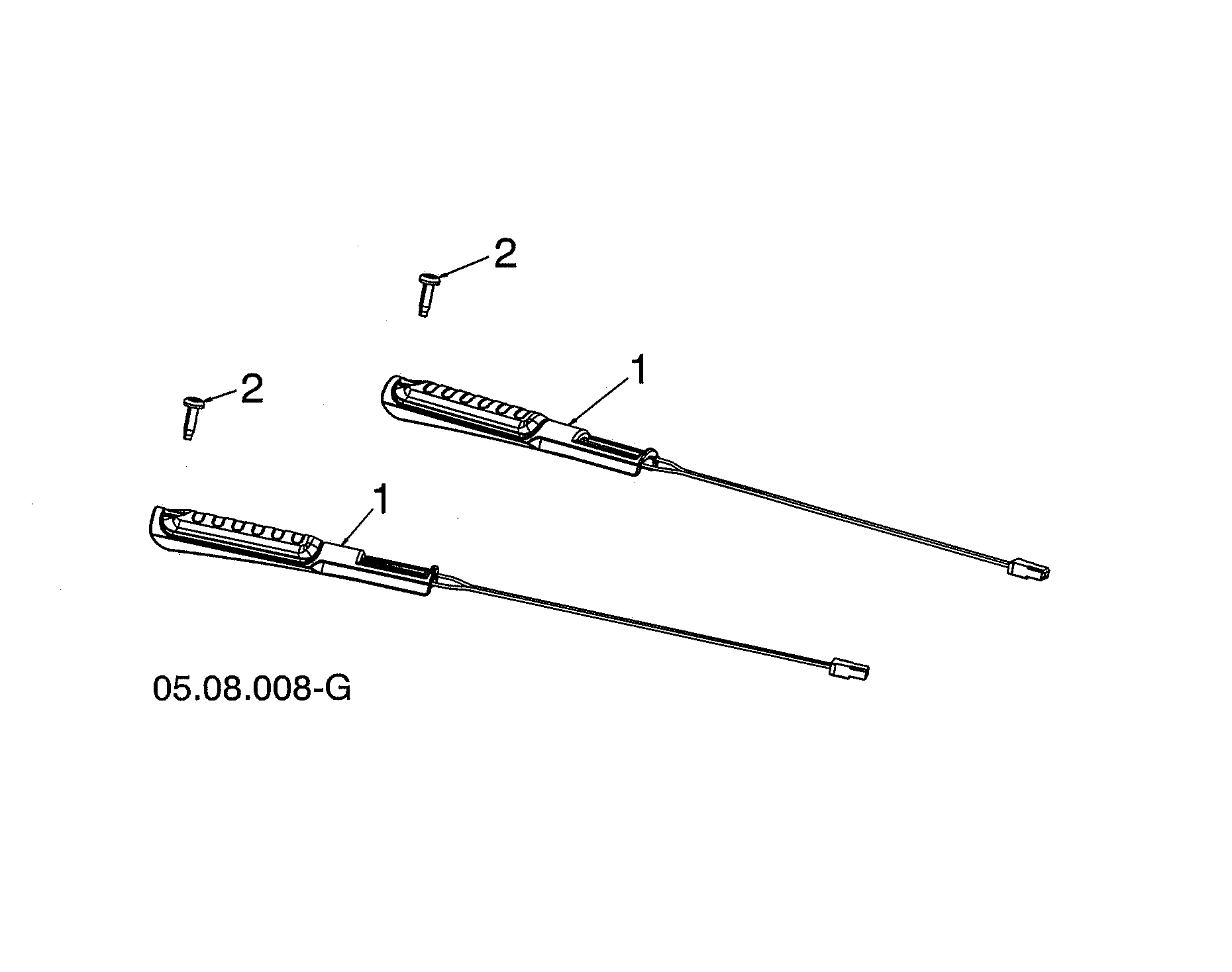 Husqvarna 96193012204 heated grip diagram