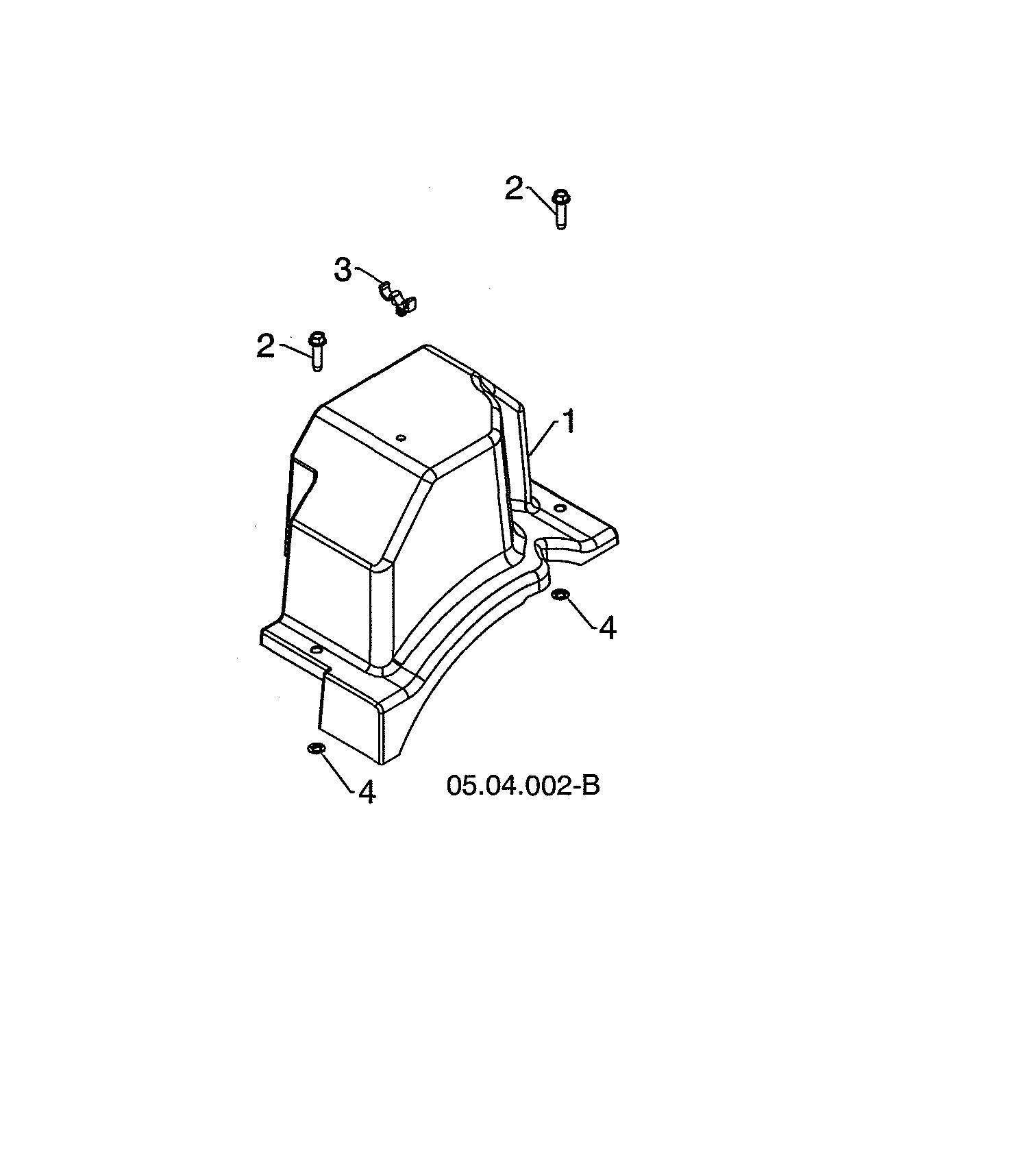 Husqvarna 96193012204 belt cover diagram