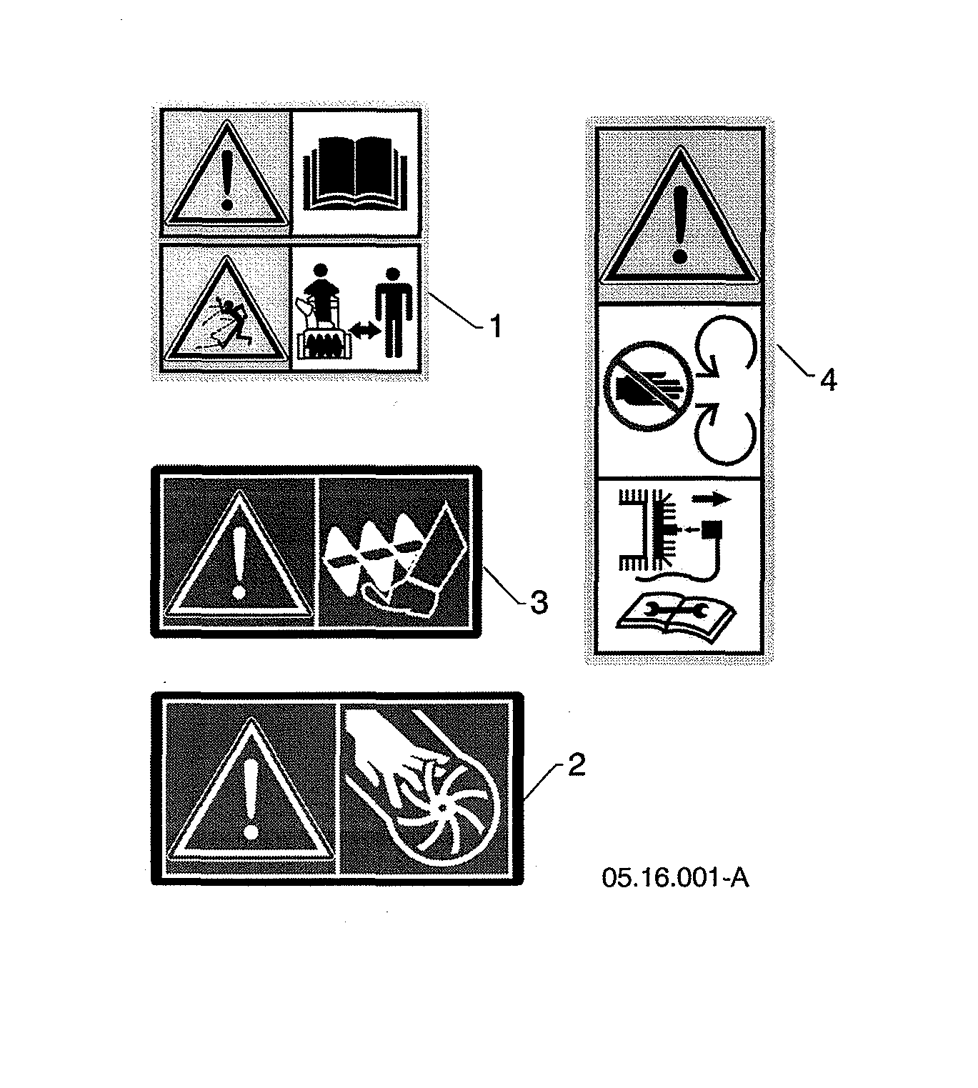 Husqvarna 96193012204 decals diagram