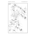 Husqvarna L221AK-96795910100 mower deck/cutting deck diagram