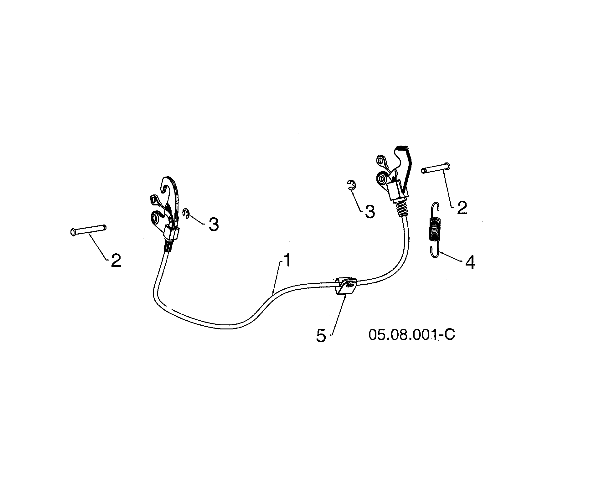 Husqvarna 96193010106 cable interlock diagram
