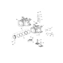 Kohler XTX675-3017 crankcase diagram