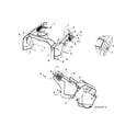 Husqvarna ST151-96183000405 plenum/exhaust plate diagram