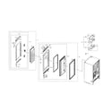 Samsung RF28R7351SG/AA-00 right refrigerator door diagram