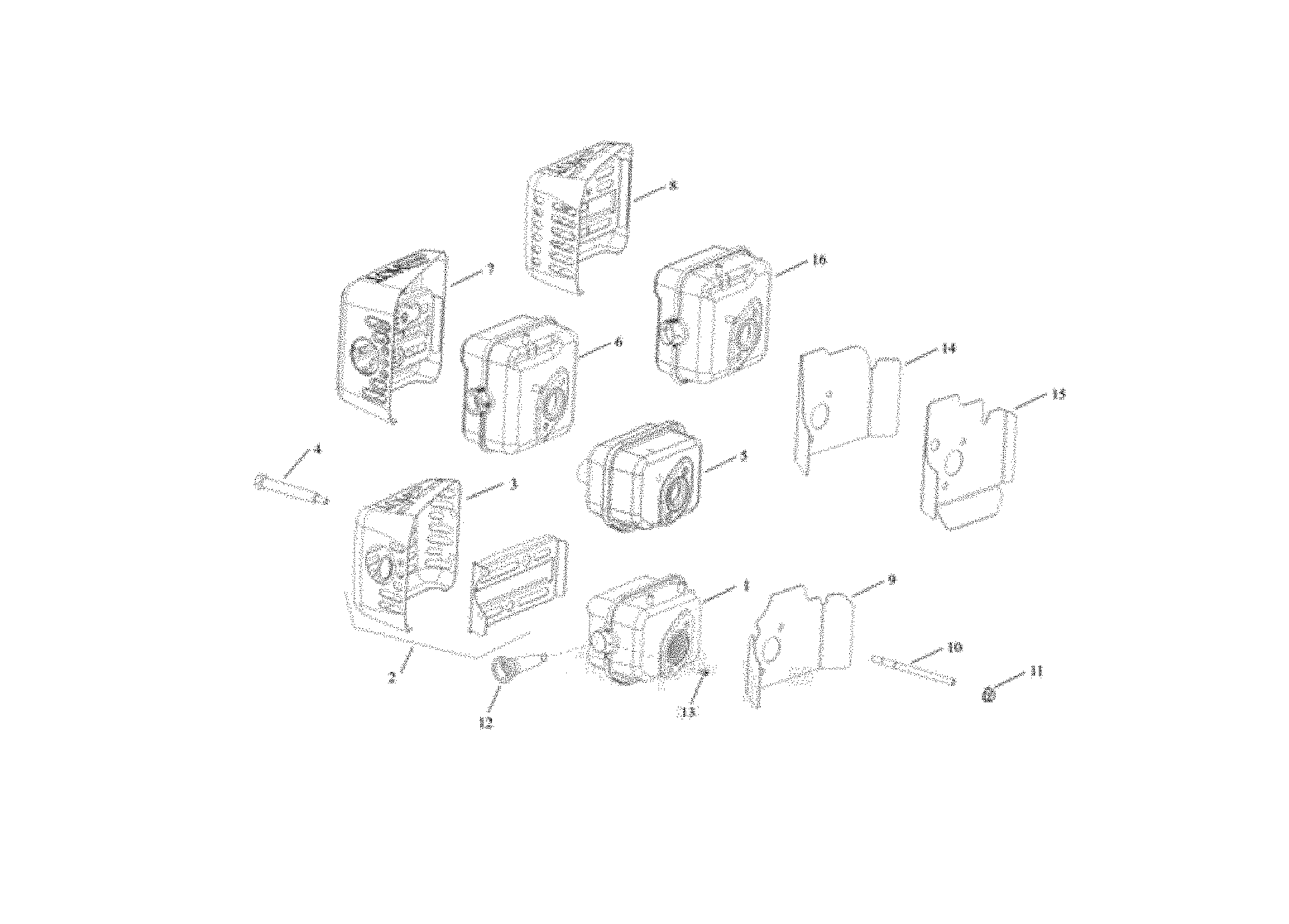 Husqvarna L321AHE-96794990100 exhaust diagram