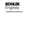 Craftsman CMXGRAM1130043 carburetor repair kits diagram