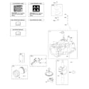 Briggs & Stratton 020532-01 camshaft/crankshaft/cylinder/piston/rings diagram