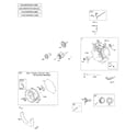 Briggs & Stratton 030790-00 camshaft/cylinder/crankcase cover diagram