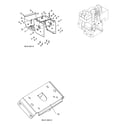 Poulan PR270-96192009003 engine frame & cover/mounting plate diagram