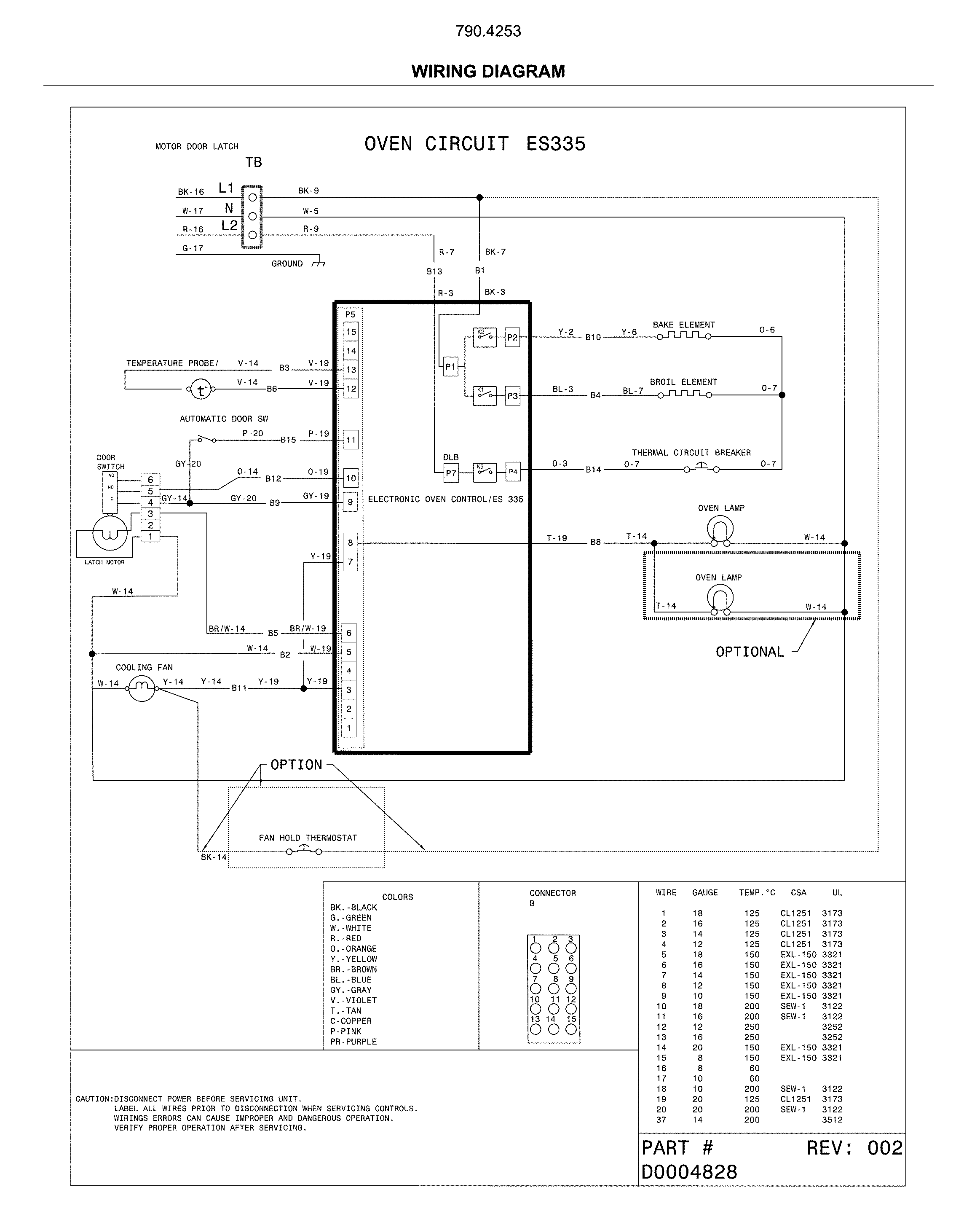 Kenmore 79042531311 wiring diagram diagram