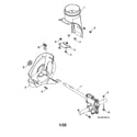 Husqvarna ST224-96193009605 impeller/discharge chute diagram