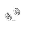 Husqvarna ST224-96193009605 wheels diagram