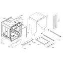 Bosch SHEM63W55N/11 tub diagram