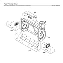 Briggs & Stratton 1696619-04 auger housing diagram