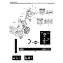 Briggs & Stratton 1696619-04 decals diagram