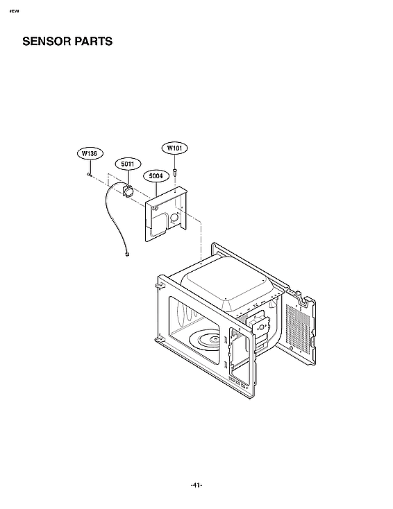 Kenmore Elite 72179203900 sensor parts diagram