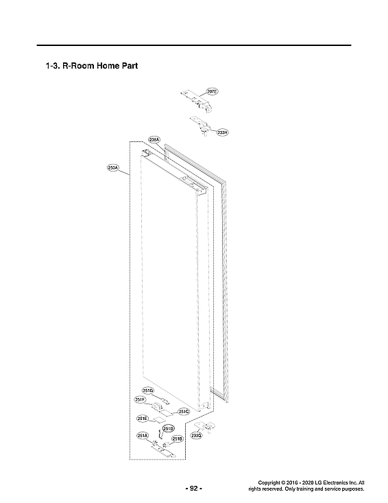 LG LUPXS3186N/00 r-room home parts diagram