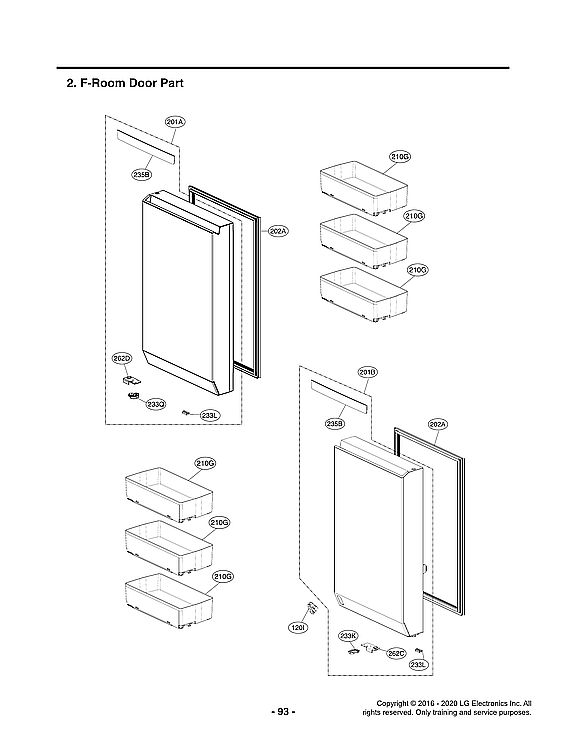 LG LUPXS3186N/00 f-room door parts diagram