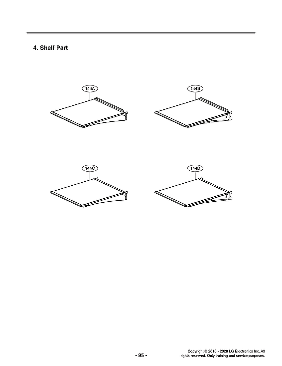 LG LUPXS3186N/00 shelf parts diagram
