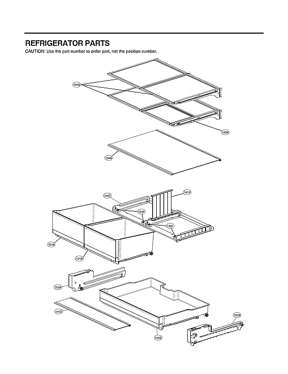 LG LRFXC2416S/01 refrigerator parts diagram
