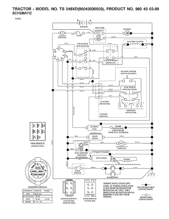 Husqvarna 96043030900 schematic diagram diagram