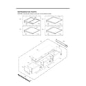 Official LG LMXC23796M/00 bottom-mount refrigerator parts | Sears ...
