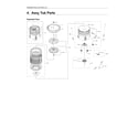 Samsung WA54R7600AC/US-00 tub assy parts diagram