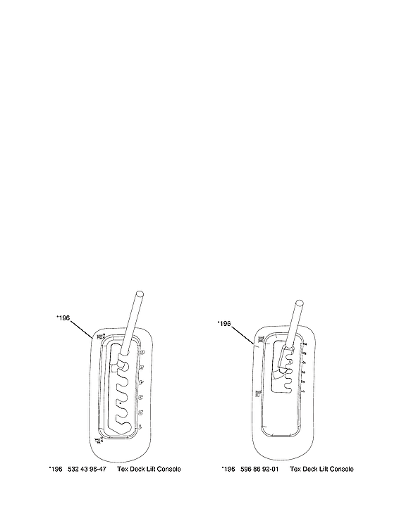 Husqvarna 96045006900 tex deck lift console diagram