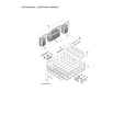 GE GDT655SSJ0SS lower rack assy diagram