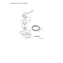GE GDT655SSJ0SS sump & filter assy diagram