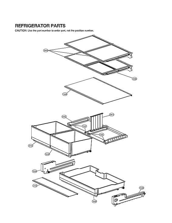 LG LRFXC2416S/00 refrigerator parts diagram