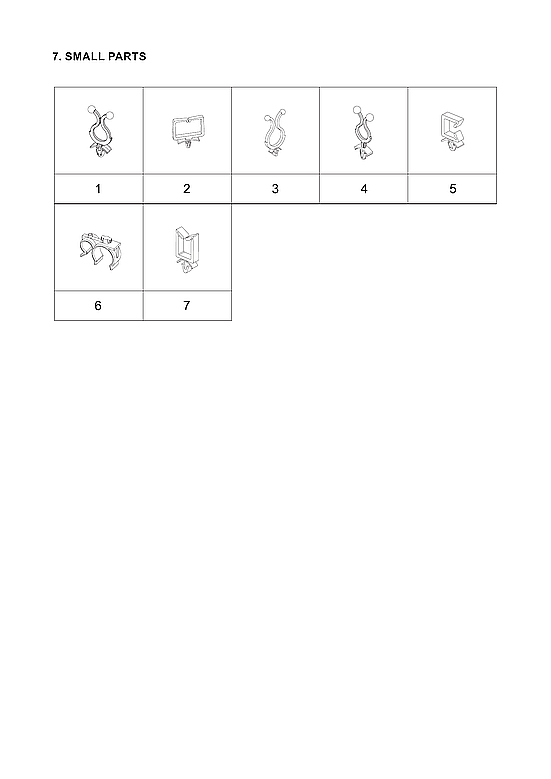 Samsung DVE45A6400W/A3-00 small parts diagram