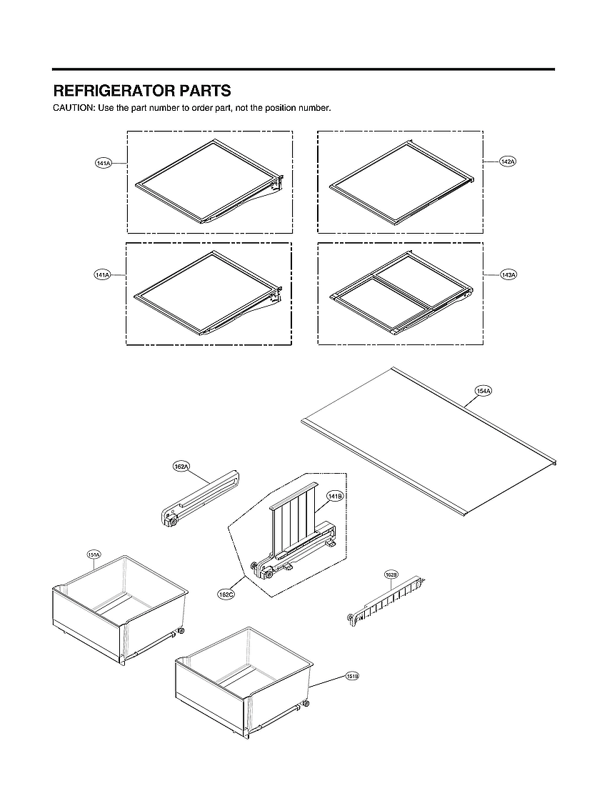 LG LRMDS3006S/01 refrigerator parts diagram