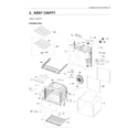 Samsung NE63A6511SG/AA-00 cavity assy diagram