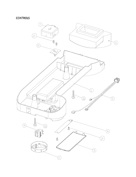 Kenmore 11161212614 controls diagram