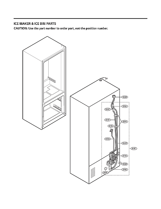 LG SRFVC2416S/00 water valve parts diagram