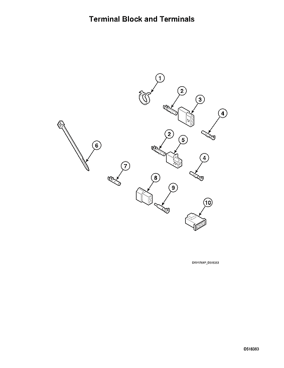Speed Queen LDGE5BGS113TW01-START-S#2001000001 terminal block/terminals diagram