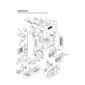 LG LFX25992ST/00 case parts diagram