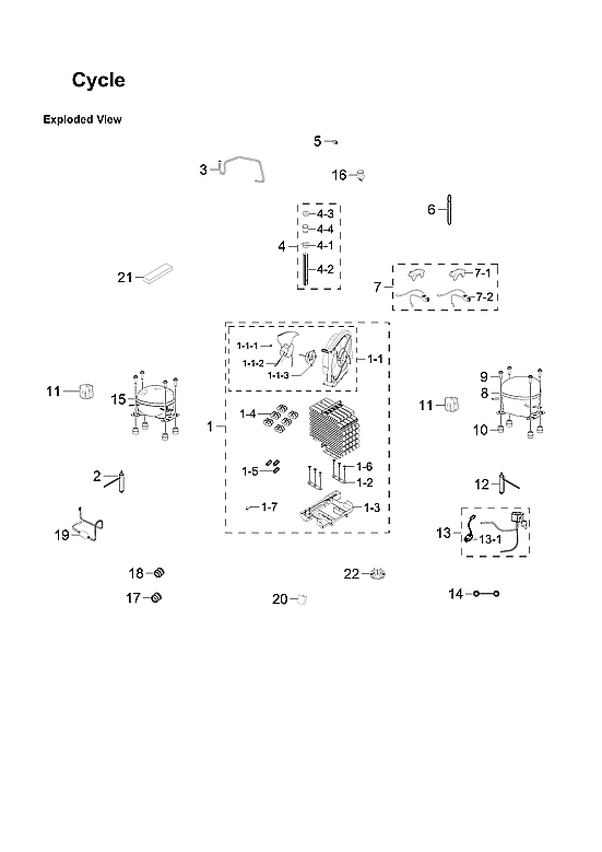 Samsung RF24J9960S4/AA-06 cycle parts diagram