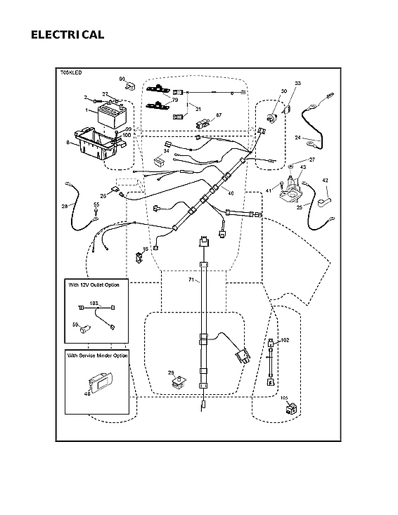 Husqvarna 96043032900 electrical diagram