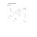 Samsung NE59J7630SW/AA-02 control box assy diagram
