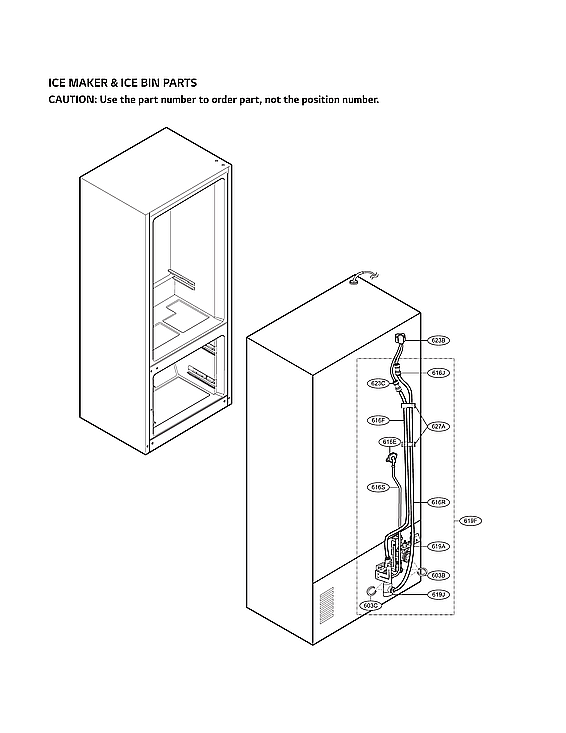 LG SKSFD3613S/00 water valve assy diagram