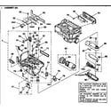 Sony CCD-TR61 right cabinet diagram