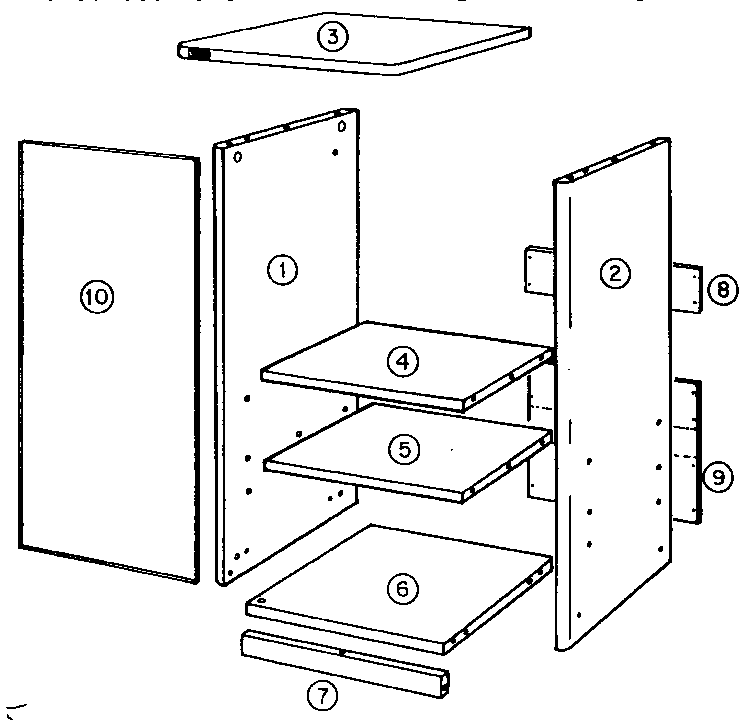 Sony SU-S6310 rack diagram