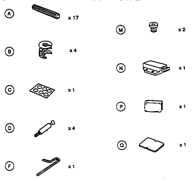 Sony SU-S6310 fasteners diagram