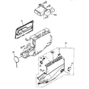 RCA CC543 cabinet parts diagram