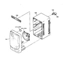Sony CFD-550 speaker assembly diagram