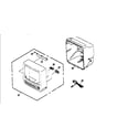 RCA T13015 cabinet parts diagram