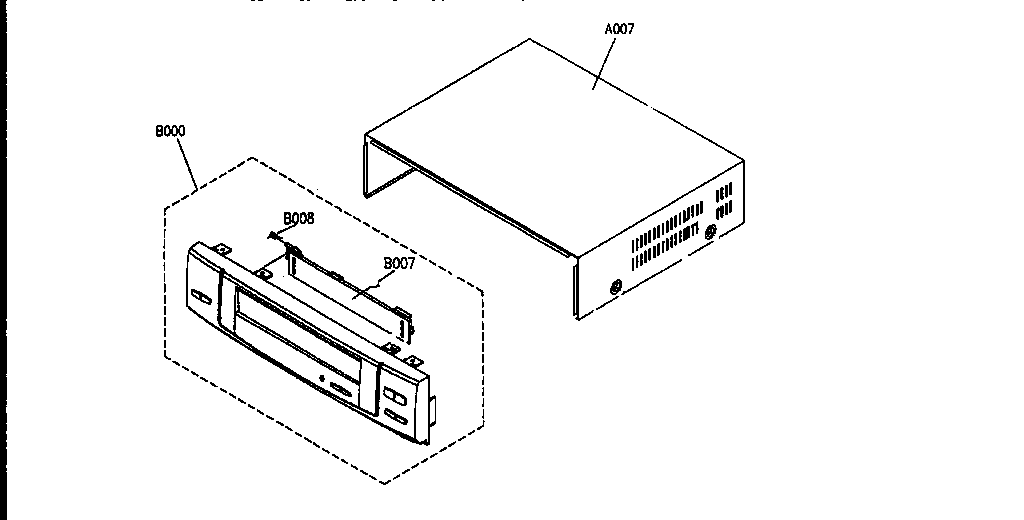 RCA VG4053 cabinet parts diagram